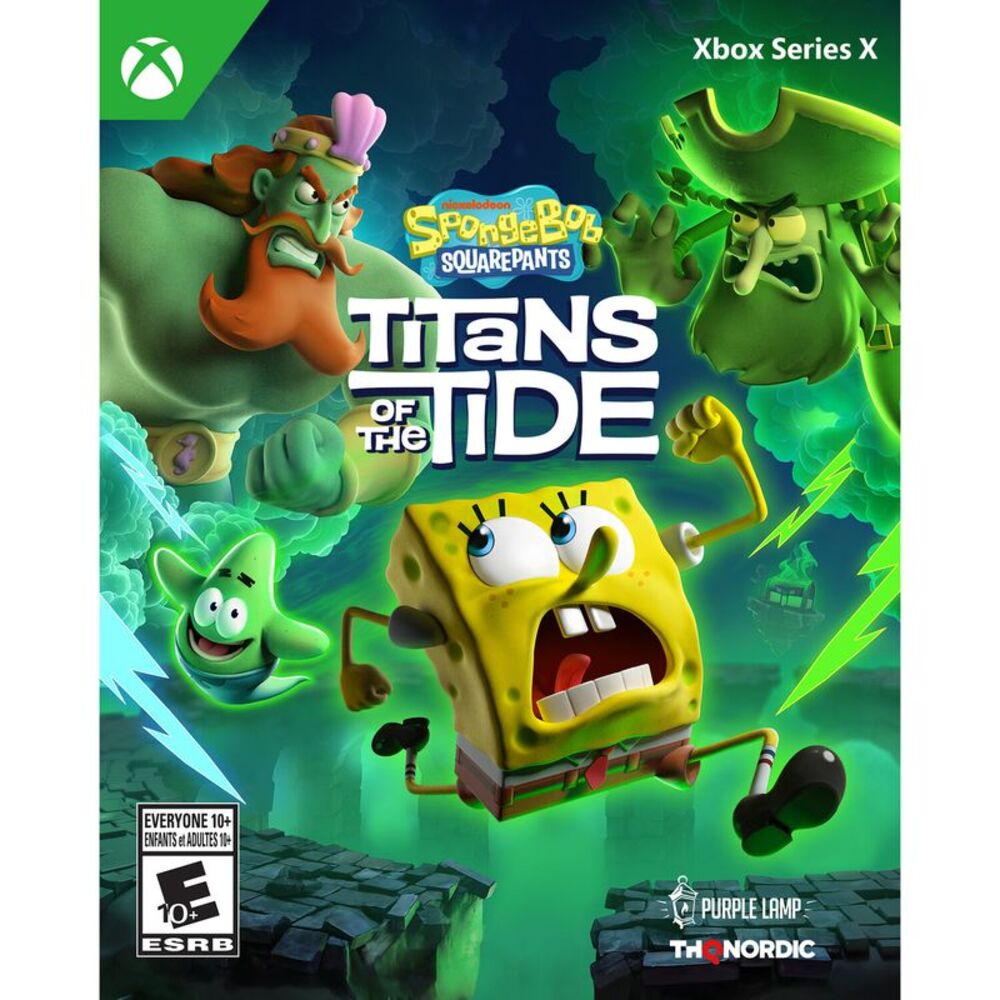 SpongeBob SquarePants Titans of the Tide for Xbox Series X  VIDEOGAMES
